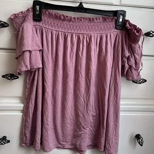 American Eagle Soft & Sexy Off the Shoulder Blouse